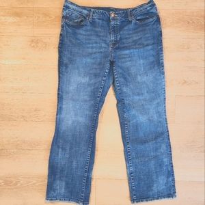 Silver sz20 crease fade wash blue denim‎ jeans classic S pocket decal